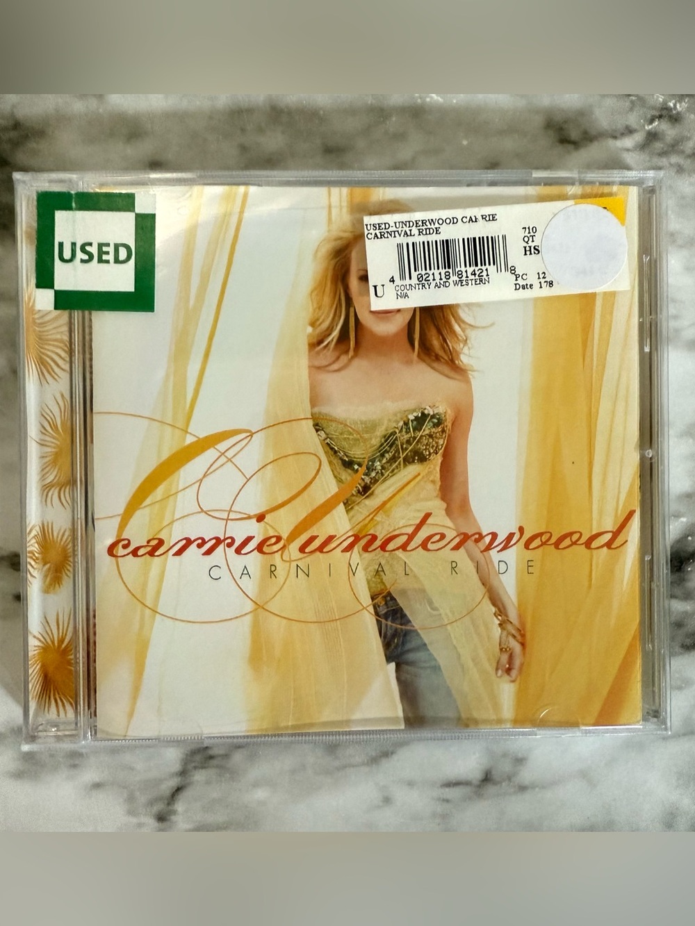 Carrie Underwood Carnival Ride CD, Country and Western Music